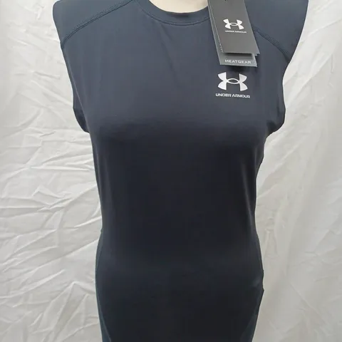 UNDER ARMOUR COMPRESSION VEST, BLACK - SIZE M