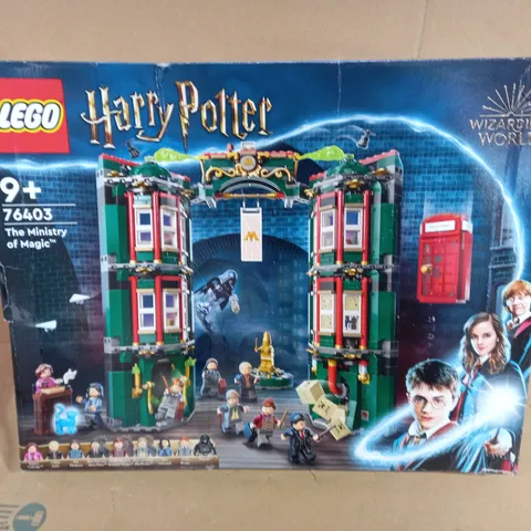 BOXED LEGO HARRY POTTER MINISTRY OF MAGIC (76403 SET)