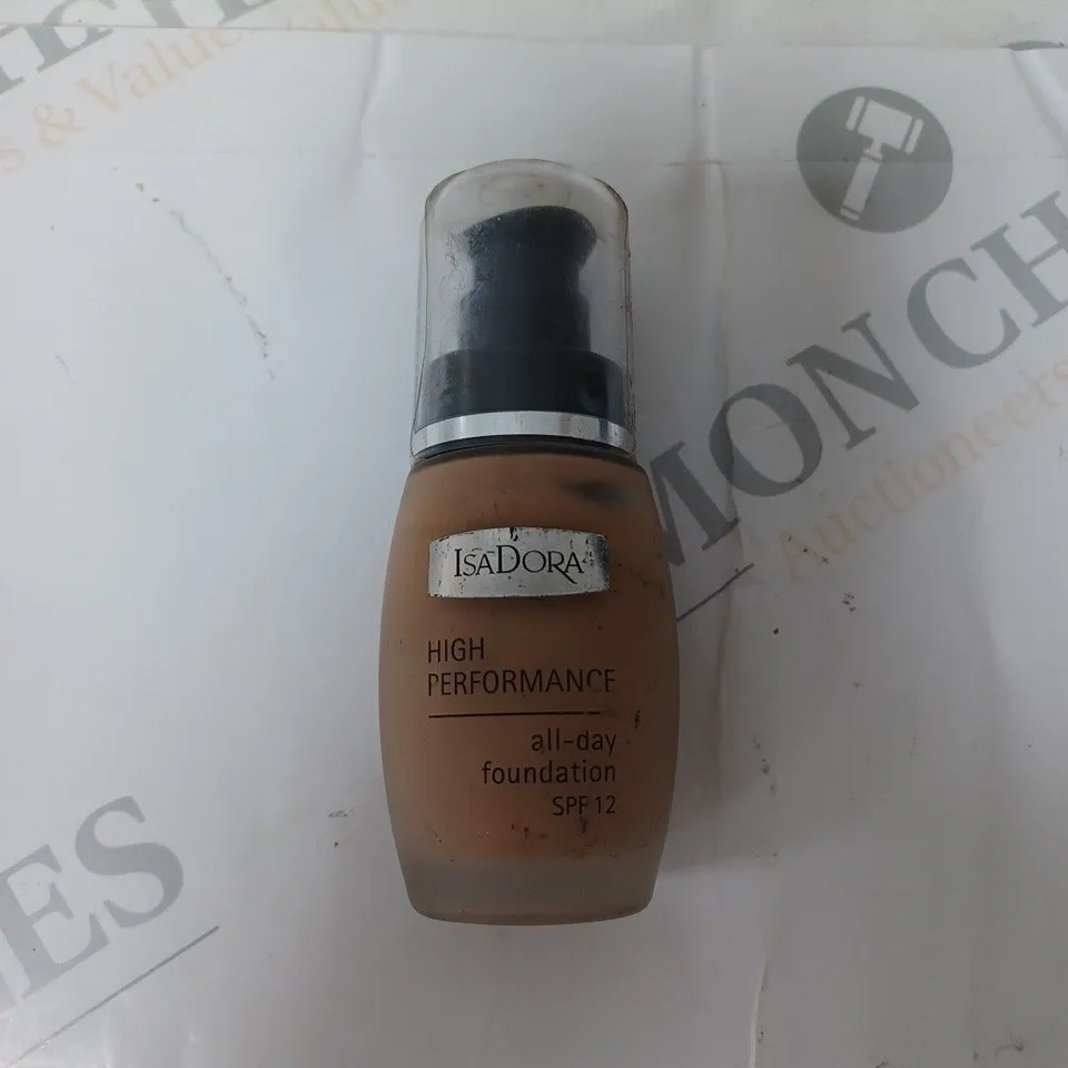 BOX OF APPROX 20 ISA DORA HIGH PERFORMANCE ALL DAY MAKE UP - 06 SOFT COFFEE. 