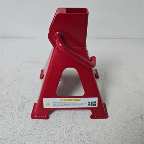 HEAVY DUTY 3 TON JACK STAND IN RED