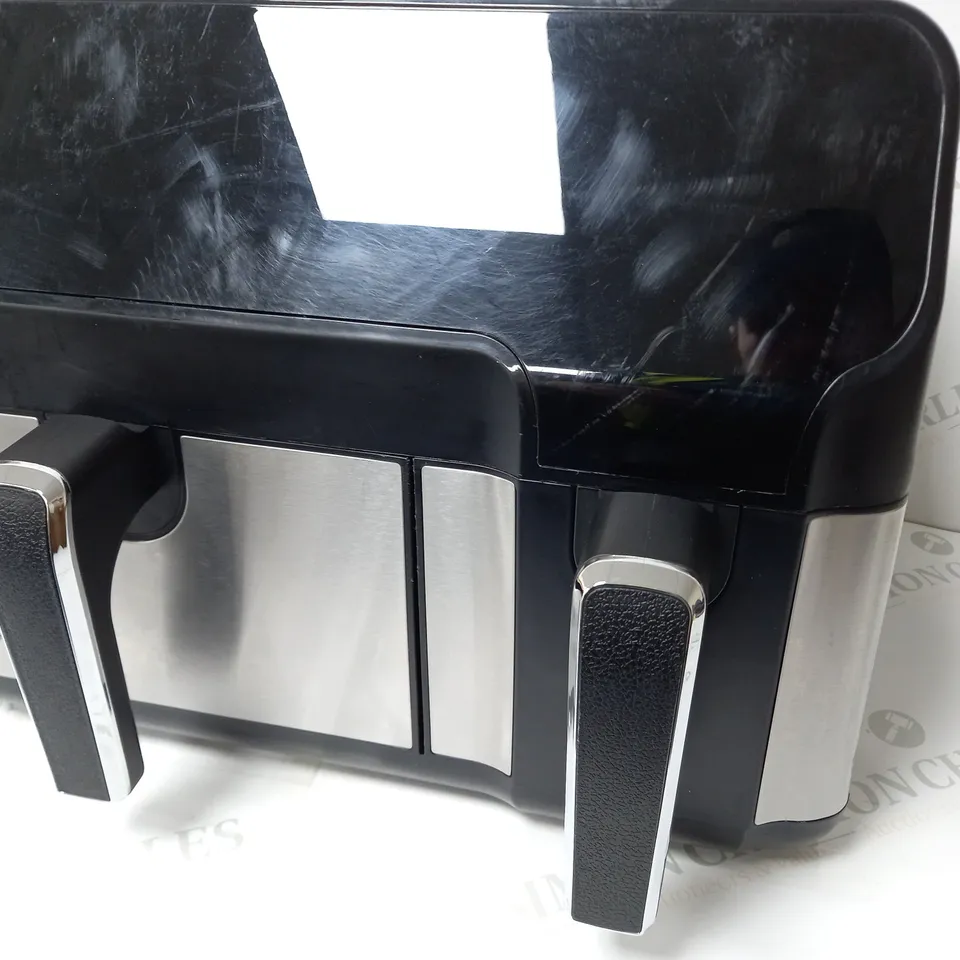 BOXED OUTLET COOK'S ESSENTIALS DUAL AIR FRYER