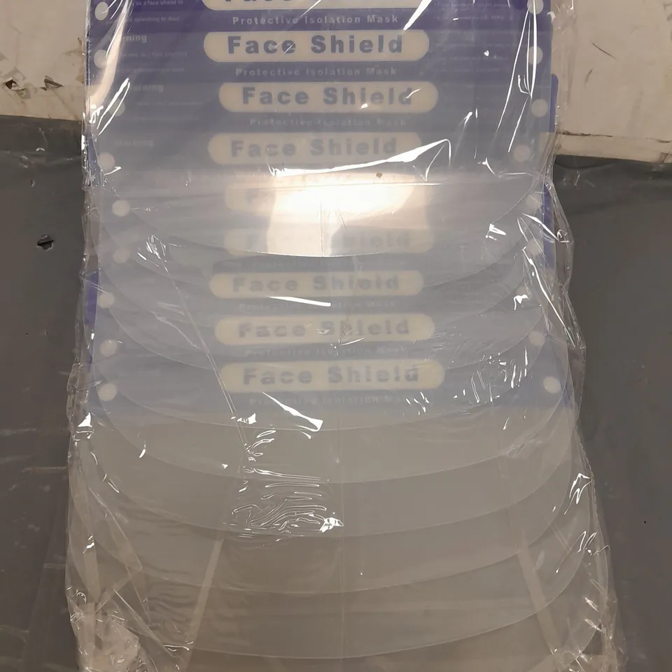 APPROXIMATELY 300 FACE SHIELD MASKS