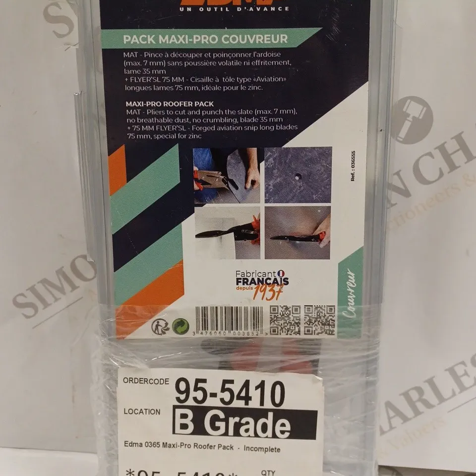 EDMA PACK MAXI-PRO COUVREUR