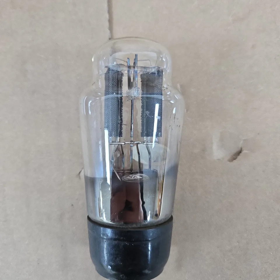 OSRAM BVA VACUUM TUBE BULB – GLASS ENVELOPE, BLACK BASE