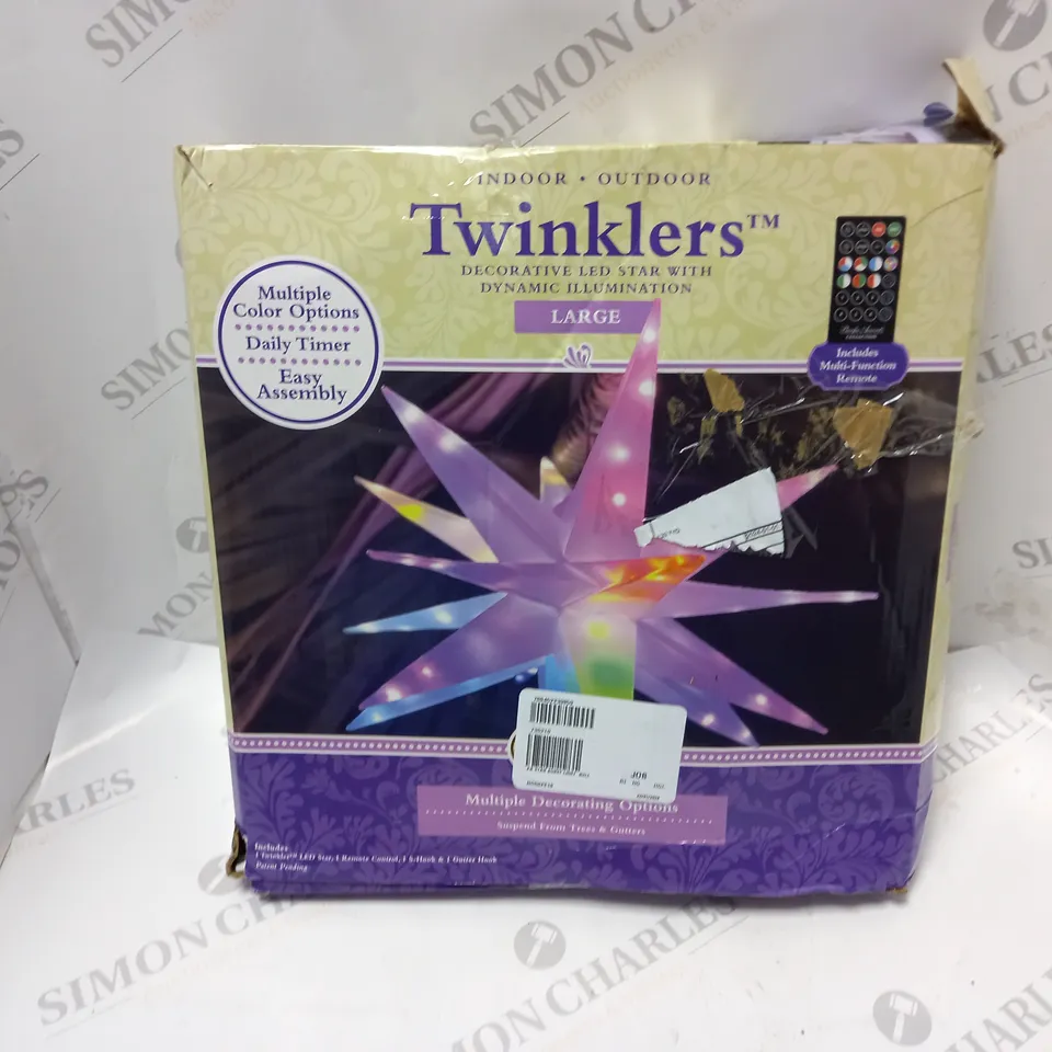 BOXED PACIFIC ACCENTS STAR BURST LIGHT