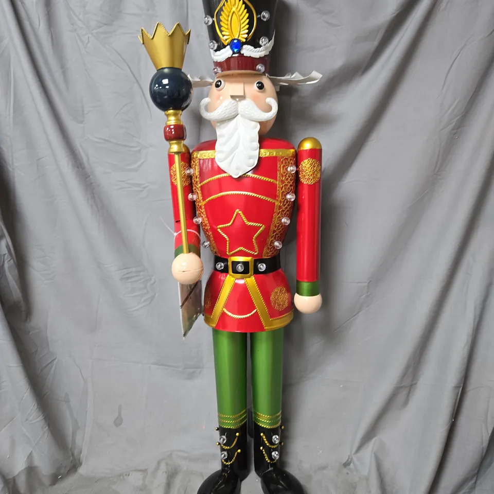 BOXED IN-LIT GIANT NUTCRACKER - COLLECTION ONLY