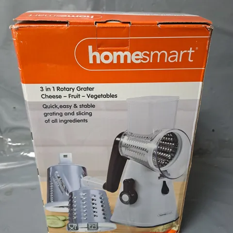 HOMESMART 3-IN-1 ROTARY GRATER
