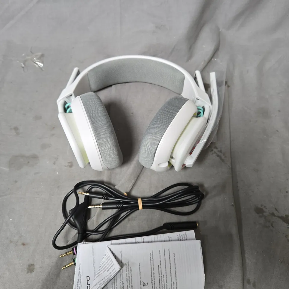 ASTRO A10 GEN 2 GAMING WIRED HEADSET FOR XBOX SERIES X|S, XBOX ONE, NINTENDO SWITCH, PC - WHITE RRP £54.99