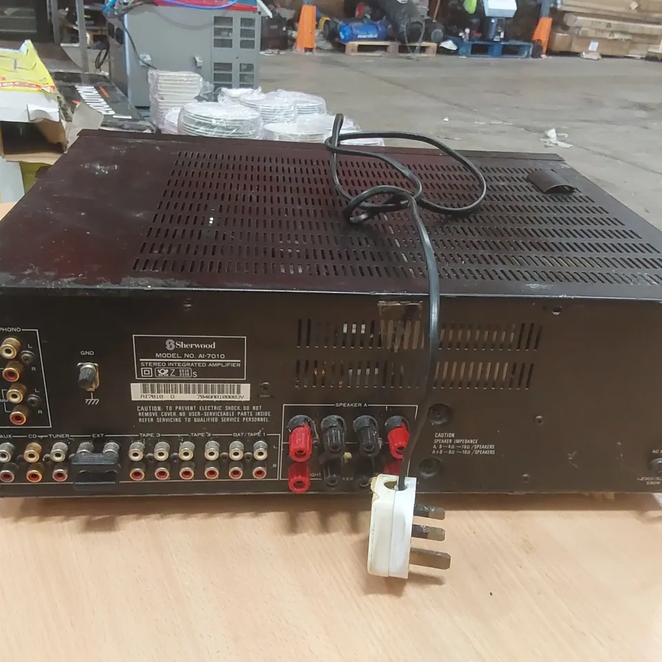 SHERWOOD AI-7010 STEREO AMPLIFIER
