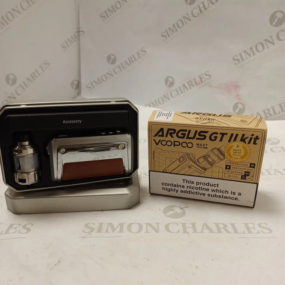BOXED VOOPOO ARGUS GT ii KIT. 
