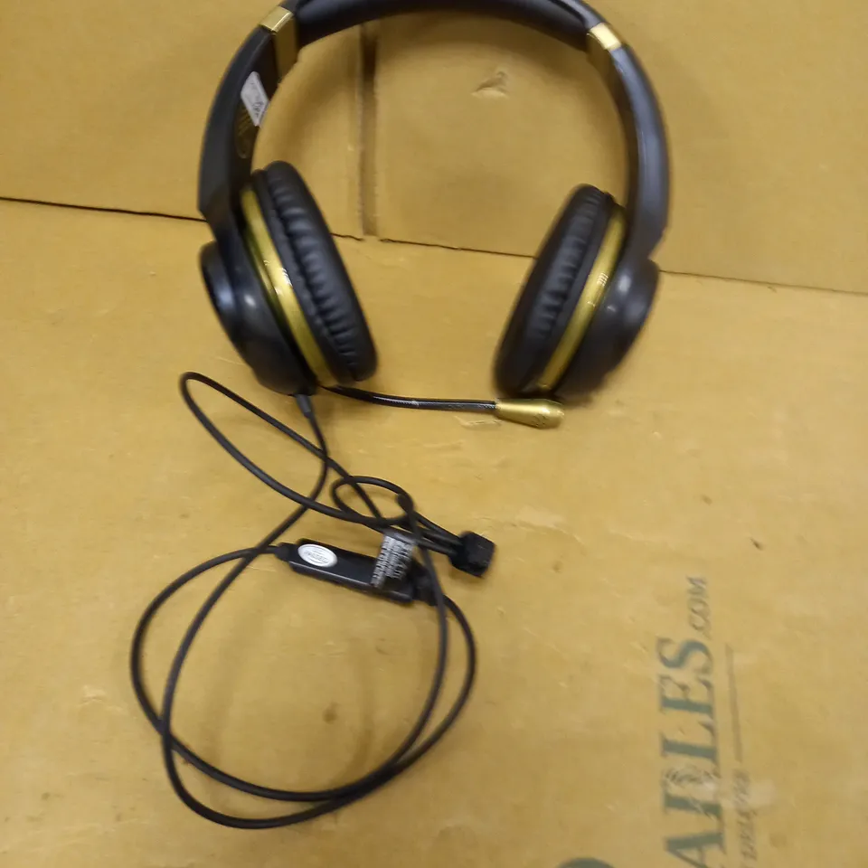 STEALTH GAMING HEADSET*, GOLD EDITION