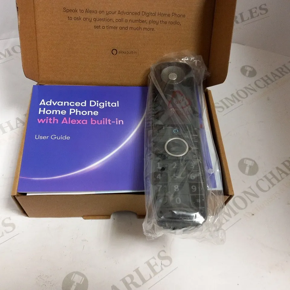 BOXED BT ADVANCED DIGITAL HOME PHONE-ALEXA 101806