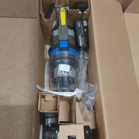 BOXED VAX PACE CORDLESS VACUUM