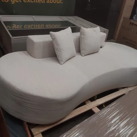 QUALITY DESIGNER UPHOLSTERED FOAM SOFA