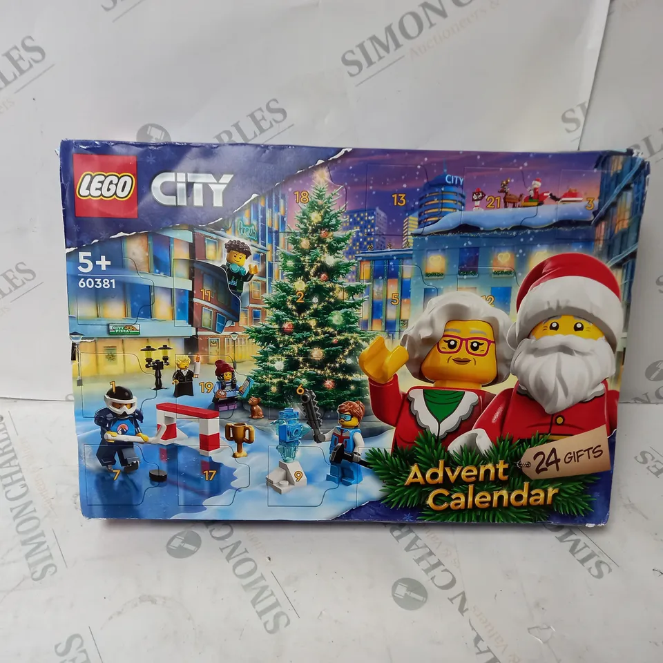 BOXED LEGO CITY ADVENT CALENDAR 2023 - 60381