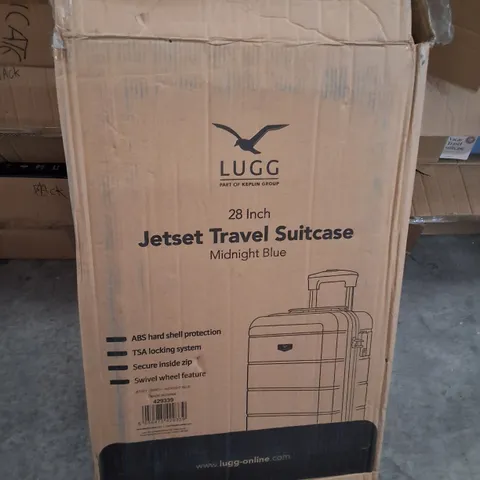 BOXED LUGG 28" JETSET TRAVEL SUITCASE - MIDNIGHT BLUE 