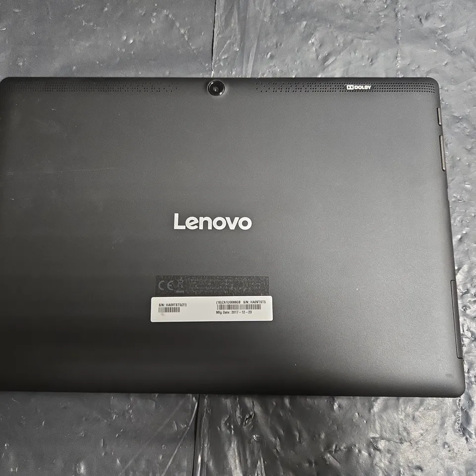 LENOVO TAB 10 TABLET  - BLACK WITH BLUE TRIM - TB-X103F