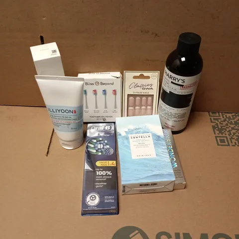 APPROXIMATELY 15 ASSORTED HEALTH & BEAUTY PRODUCTS TO INCLUDE SKIN1004 TWIN PACK, HARRY'S BODY WASH, WONDERSKIN ALL-DAY LIP STAIN, ETC - COLLECTION ONLY
