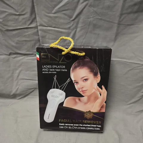 ENZO PROFESSIONAL LADIES EPILATOR FACIAL HAIR REMOVER KIT – EN-6089