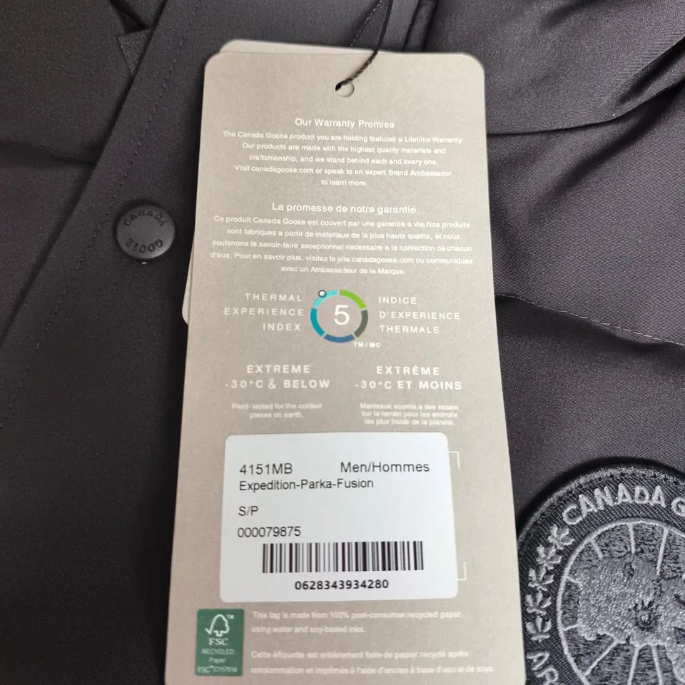 CANADA GOOSE EXPEDITION-PARKA FUSION VEST – BLACK, UK SIZE S