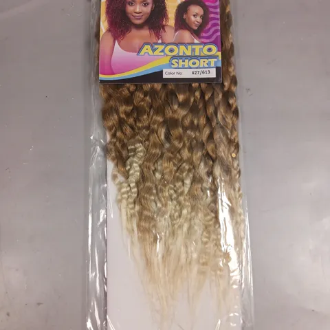 APPROXIMATELY 20 SEALED OLIVIA AZONTO SHORT HAIR PIECES - #27