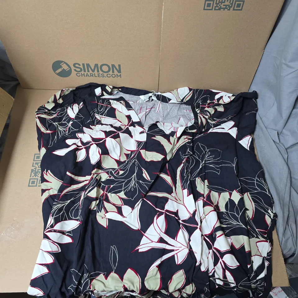 LARGE QUANTITY OF ASSORTED ITEMS TO INCLUDE MAROON JUMPERS, LEOPARD PRINT SHIRTS  & FLORAL TOPS IN VARIOUS SIZES, ETC - COLLECTION ONLY