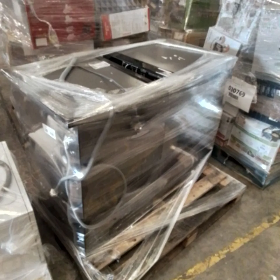 HOOVER 10KG FREESTANDING WASHING MACHINE BLACK AND HOOVER H-WASH 500 FREE STANDING WASHING MACHINE