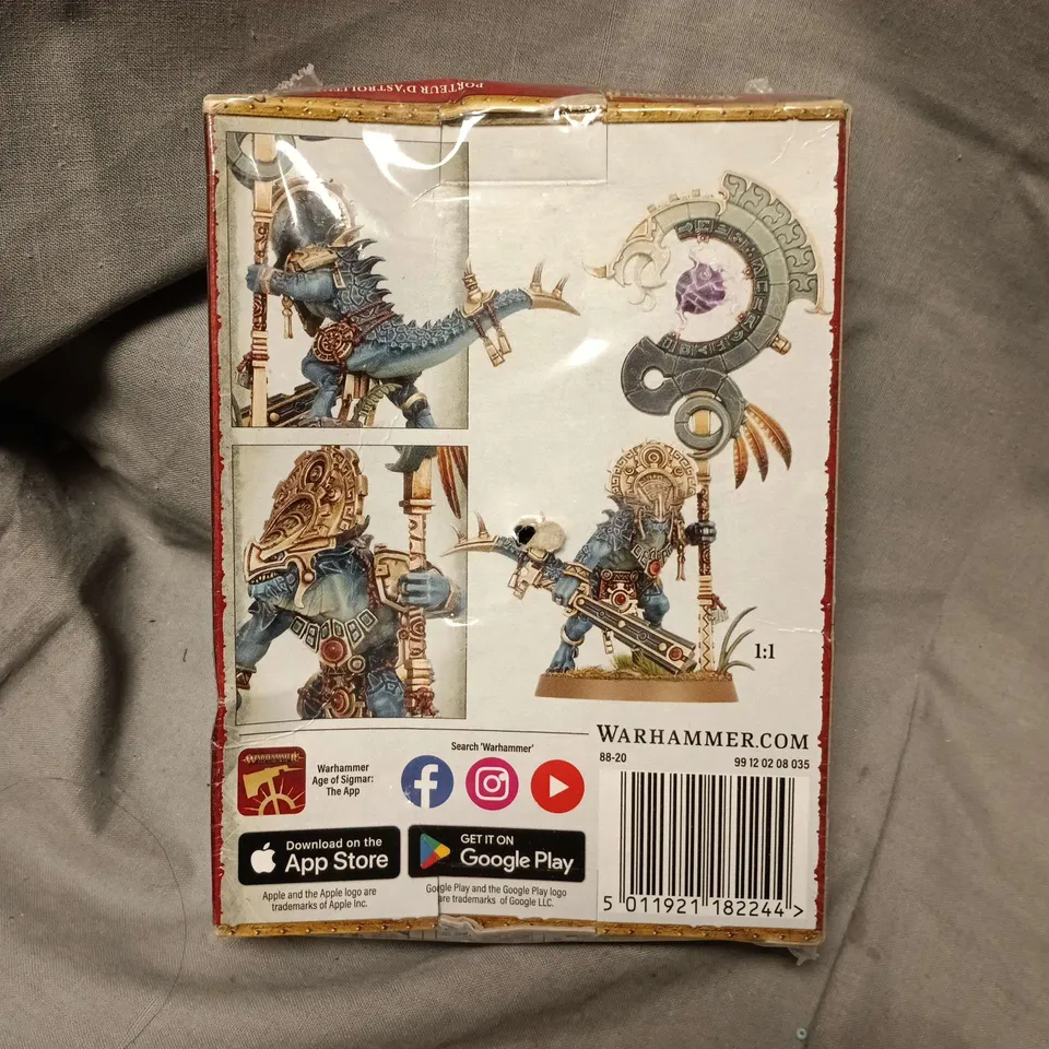 SEALED WARHAMMER AGE OF SIGMAR SAURUS ASTROLITH BEARER CITADEL MINIATURE