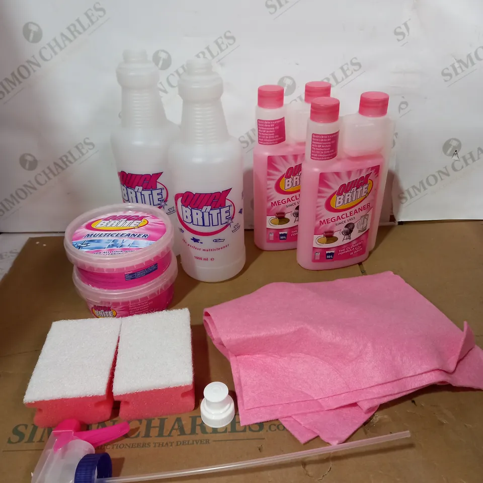 QUICK 'N' BRITE MULTI-PURPOSE CLEANER - COMPLETE SET