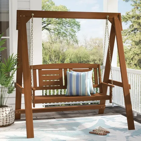 BOXED ARIANNA PORCH SWING SEAT WITH STAND