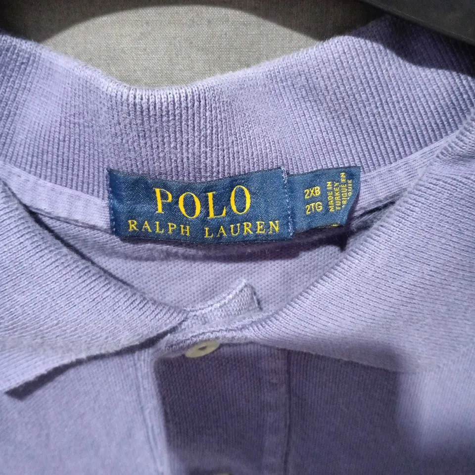 POLO RALPH LAUREN POLO SHIRT – PURPLE (MEN'S)
