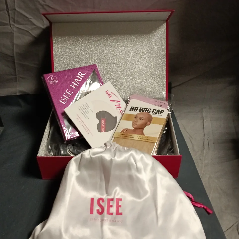 ISEE HAIR HD WIG CAP SET – BOXED HAIR ACCESSORIES KIT
