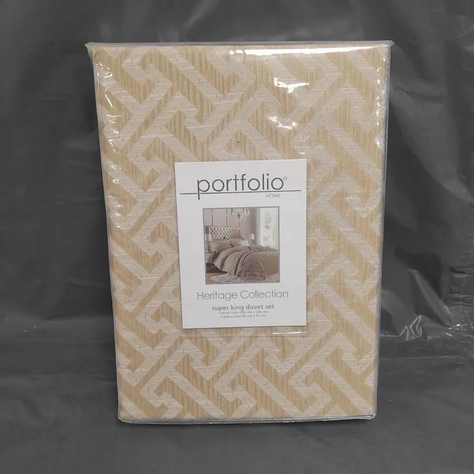 SEALED PORTFOLIO HERITAGE COLLECTION DUVET - SUPER KING 