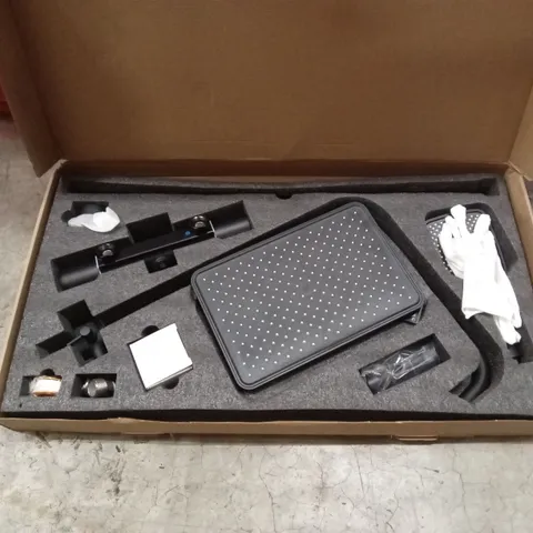 PALLET OF ASSORTED HOUSEHOLD GOODS AND PRODUCTS TO INCLUDE; SHOWER KIT, BOXED FURNITURE ETC