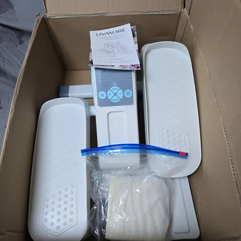 LIVMORE ANTI SLIP PEDAL EXERCISER WITH INSTRUCTIONS