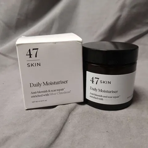 47 SKIN DAILY MOISTURISER β 60 ML JAR (BOXED)