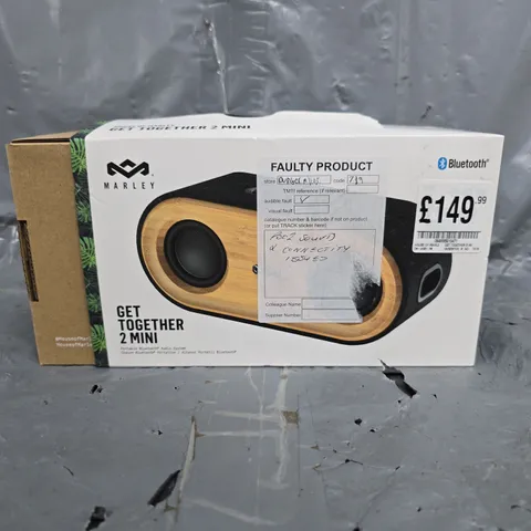 BOXED MARLEY GET TOGETHER 2 BLUETOOTH SPEAKER