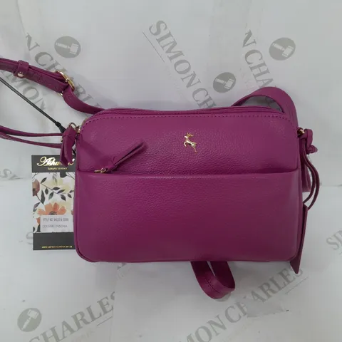 ASHWOOD POCKET LEATHER CROSSBODY BAG