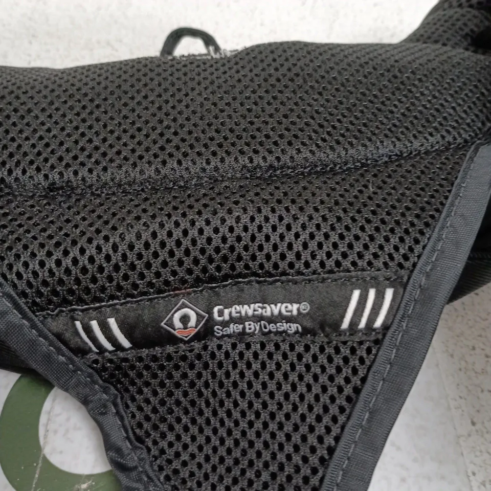 CREWSAVER ERGOFIT 190 OS LIFE JACKET – BLACK/RED TRIM