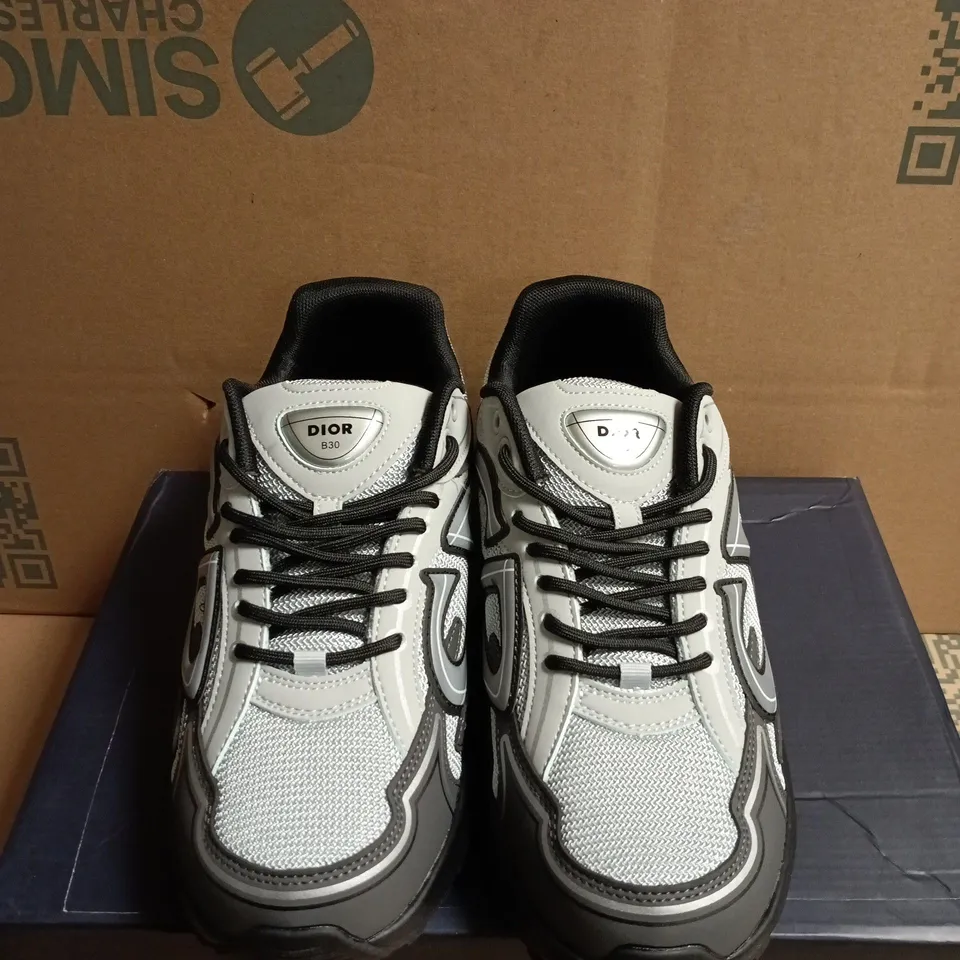 BOXED PAIR OF CHRISTIAN DIOR B30 SNEAKERS – SIZE 43