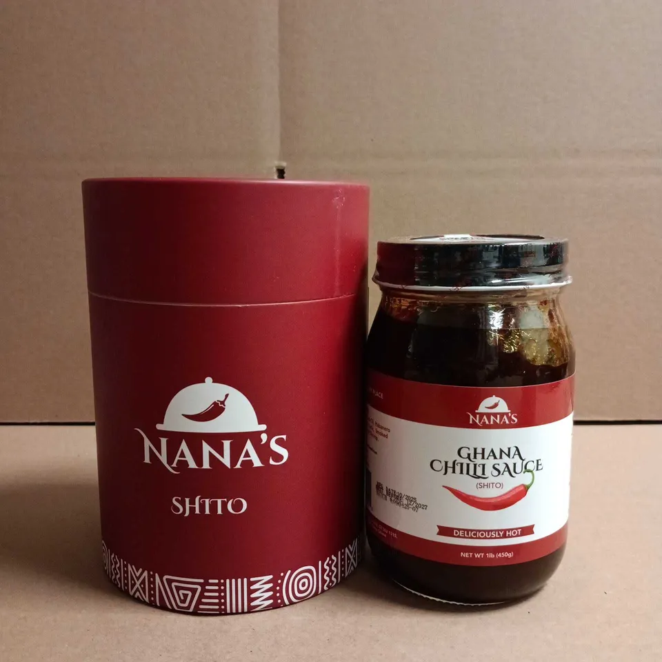NANA'S GHANA SHITO CHILLI SAUCE – 450G JAR