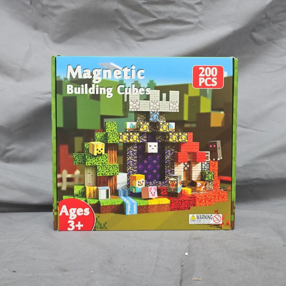 UNBRANDED 200-PIECE MAGNETIC BUILDING CUBES