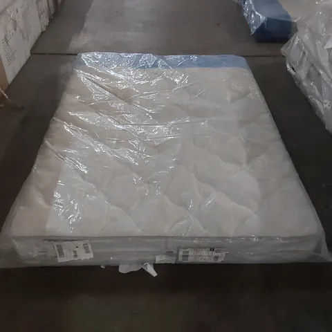 QUALITY BAGGED DOUBLE 135cm AIRSPRUNG LUXURY QUILTED MEDIUM MATTRESS