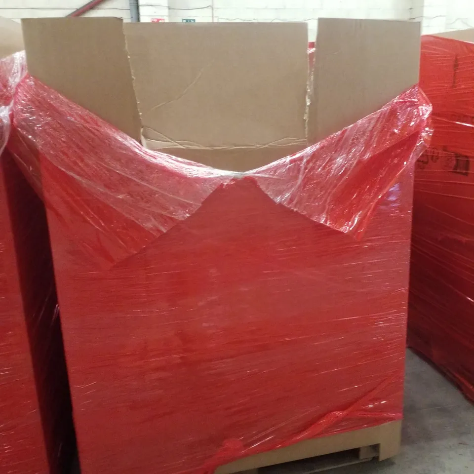 PALLET CONTAINING ASSORTED PRODUCTS INCLUDING LED BATHROOM MIRROR, COUNTERTOP PIZZA MAKER, STAINLESS STEEL LITTER BOX & WASHBASIN CABINET