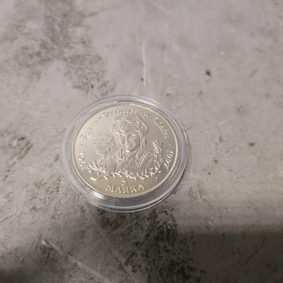 BOSNIA & HERZEGOVINA 1998 5 MARKA COIN 