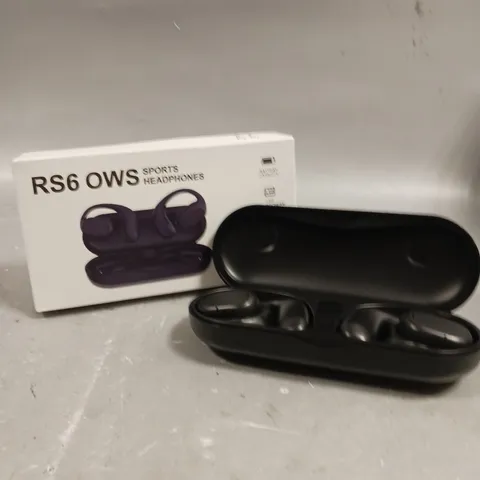 BOXED RS6 OWS SPORTS WIRELESS EARPHONES