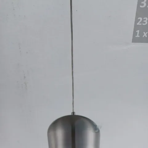 BOXED NINO LEUCHTEN PETTO 1 LIGHT CEILING PENDANT METAL MATTE NICKEL