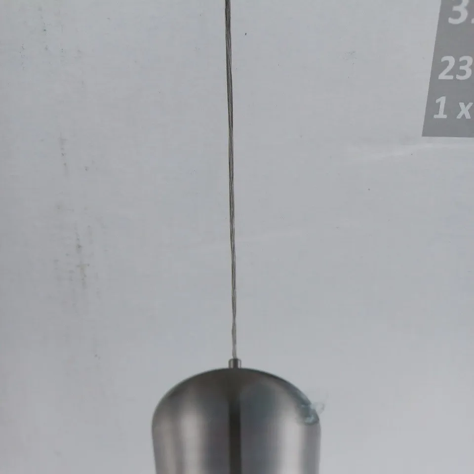 BOXED NINO LEUCHTEN PETTO 1 LIGHT CEILING PENDANT METAL MATTE NICKEL