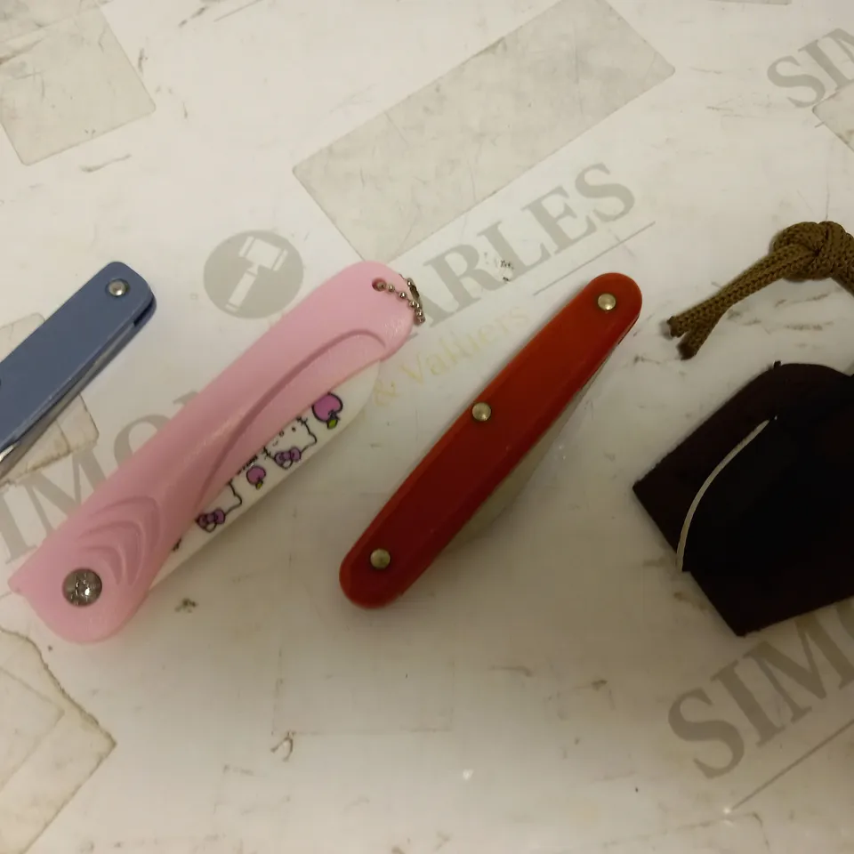 LOT OF 4 ASSORTED BLADES