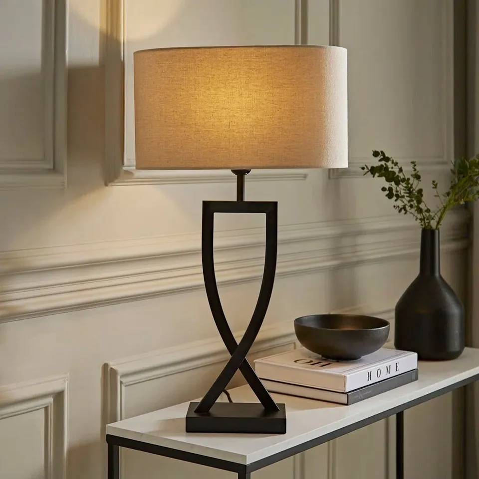 BOXED MATHEOS 63cm TABLE LAMP (1 BOX)